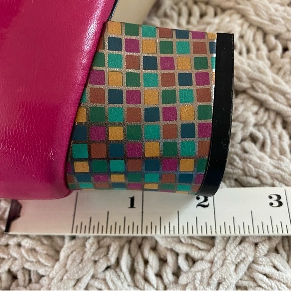 Roxy Pink Block Heel Women's Shoes - Picture 10 of 12